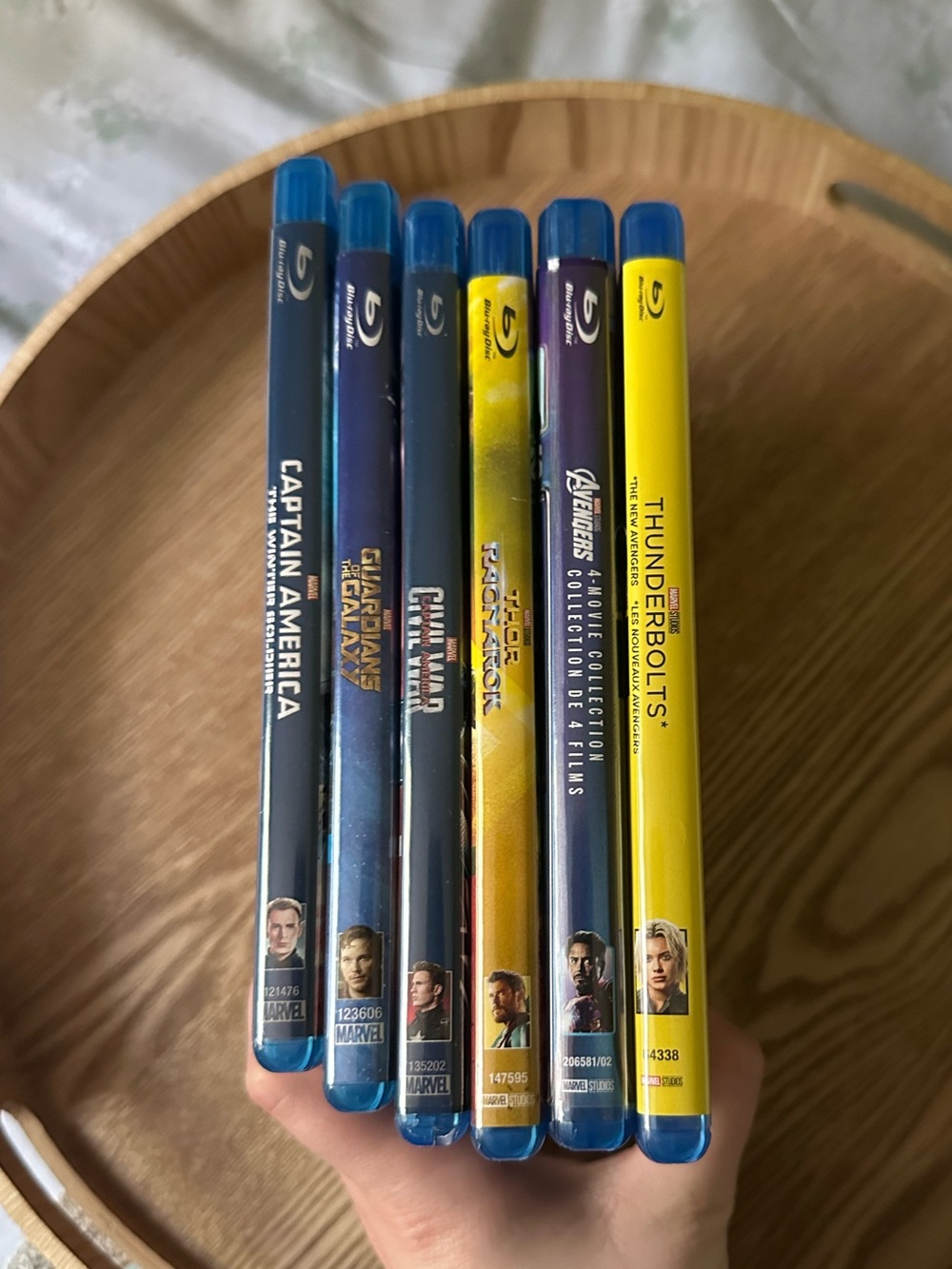 Marvel Blu-ray Movie Bundle - Assorted Marvel Blu-rays (used and new)